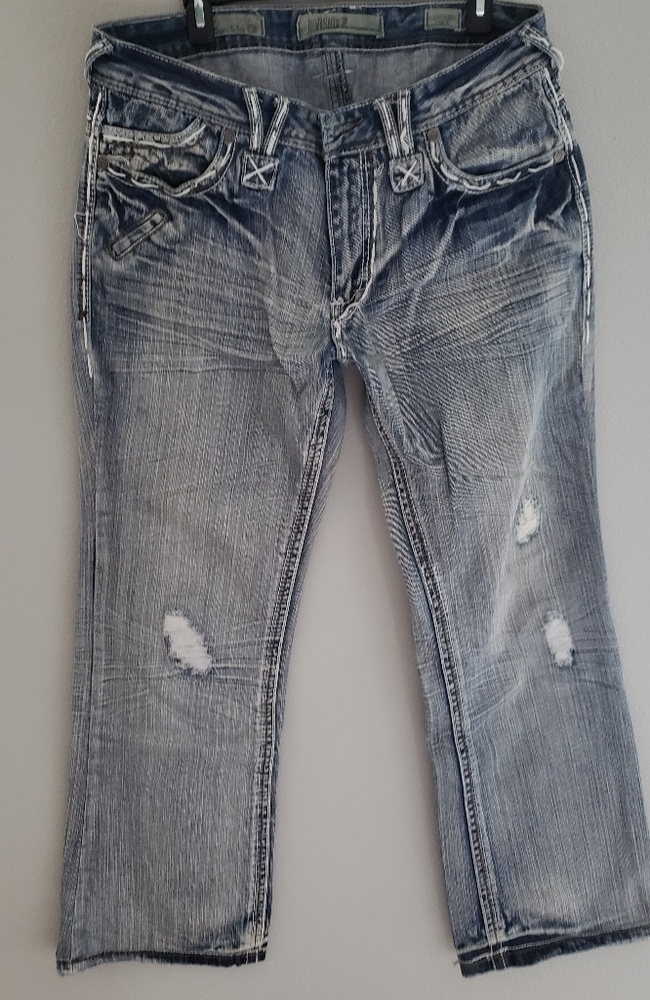 Buckle Division E distressed Jean's